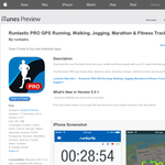 Free App: Runtastic PRO GPS Running, Walking, Jogging, Marathon & Fitness Tracker