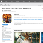 Free App: Spirit Walkers: Curse of the Cypress Witch HD (Full)