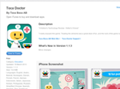 Free App: Toca Doctor [iOS]