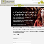 Free Aveda 10ml Hair Thickening Tonic Styling Spray