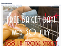 Free Ba'get Day on July 30