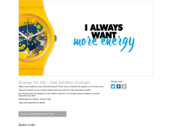 Free battery change!