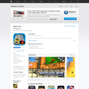 Free Battle Cars App