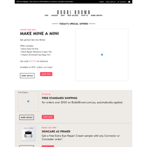 Free Bobbi Brown Free products