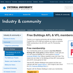 Free Bulldogs AFL & VFL memberships