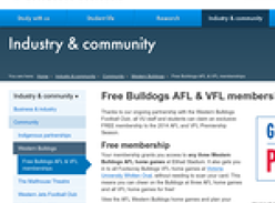 Free Bulldogs AFL & VFL memberships