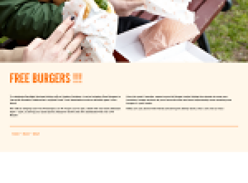 Free Burgers to Yarraville Gardens