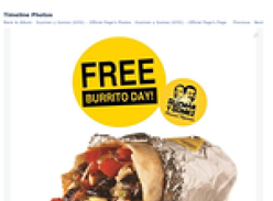 Free Burrito Day 