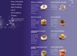 Free Cadbury Recipes