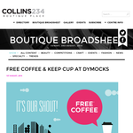 Free Coffee and Keep Cup at Dymocks