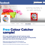 Free Colour Catcher Sample