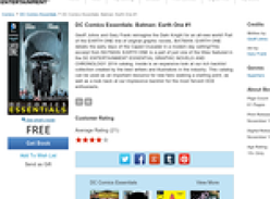 Free copy of DC Comics Essentials: Batman: Earth One #1