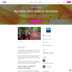 Free Course: Big Data: from Data to Decisions