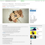 Free Course: Build your Willpower - The Science of Self-Control