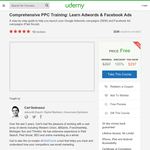 Free Course: Comprehensive PPC Training: Learn Adwords & Facebook Ads