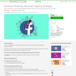 Free Course: Facebook Marketing: Advanced Targeting Strategies