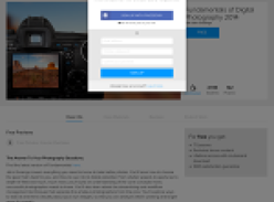 Free Course: Fundamentals of Digital Photography 2014