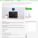Free Course: Graphic Design: Create Animated GIF Ad Banners in Photoshop