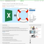 Free Course: These 5 Excel Tricks Will Save Your Job 