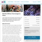 Free Course: World of Wine: From Grape to Glass