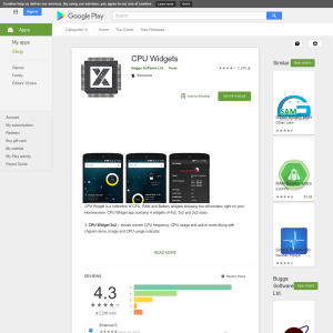 Free CPU Widgets