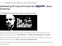 Free Double Pass to the Screening of The Godfather at Hoyts Forest Hill Chase