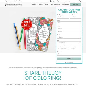 Free Dr. Stanley Coloring Bookmark