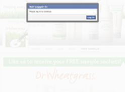 Free Dr. Wheatgrass Sample Sachets