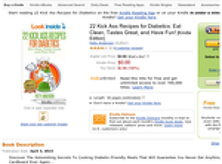 Free eBook: 22 Kick Ass Recipes for Diabetics: Eat Clean, Tastes Great, and Have Fun! [Kindle Edition]