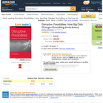 Free eBook: Disruptive Possibilities: How Big Data Changes Everything [Kindle Edition]