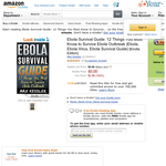 Free eBook: Ebola Survival Guide: 12 Things You Must Know to Survive Ebola Outbreak (Ebola, Ebola Virus, Ebola Survival Guide) [Kindle Edition]