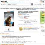Free eBook: Monkeys - Amazing Facts about Monkeys | Kids Picture Book [Kindle Edition]