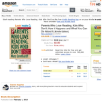 Free eBook: Parents Who Love Reading, Kids Who Don't: How it Happens and What You Can Do About It. [Kindle Edition]