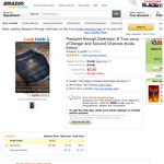 Free eBook: Passport through Darkness: A True Story of Danger and Second Chances [Kindle Edition]
