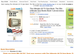 Free eBook: The Ultimate US TV Quiz Book: The '80s (Ultimate Quiz Books Book 1) [Kindle Edition]
