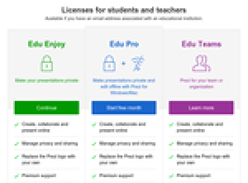 Free Edu Enjoy Prezi Account for Students and Teachers