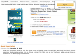 Free ENCHANT: How to Write and Deliver Winning Speeches [Kindle Edition]