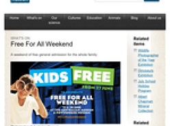 Free Entry Adults & Kids to Australian Museum and Powerhouse Museum