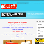 Free Flushable Poop Bags