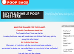 Free Flushable Poop Bags