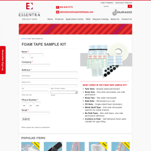Free Foam Tape Kit