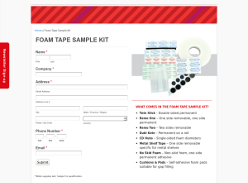 Free Foam Tape Kit