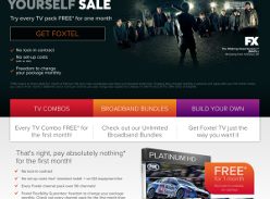 Free Foxtel Platinum HD for 1 Month