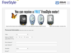 Free Freestyle Diabetic Meter