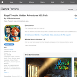 Free Game: Royal Trouble: Hidden Adventures HD (Full)