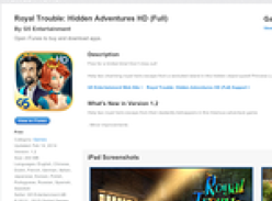 Free Game: Royal Trouble: Hidden Adventures HD (Full)