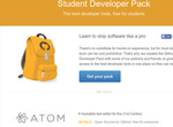 Free GitHub Student Developer Pack