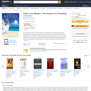 Free God's Love Mystery: The Purpose For Everything