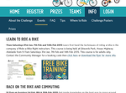 Free hands on Learn to Ride a Bike Course