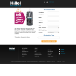 Free Hillel Water Bottle